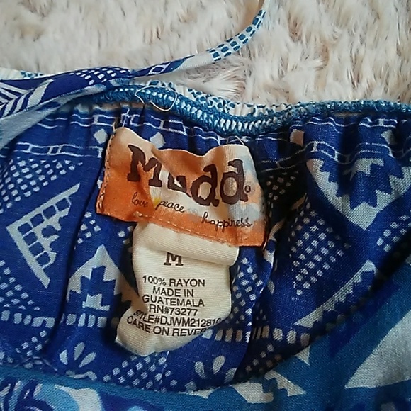 Mudd hi-lo dress. Adjustable straps & layered. - Picture 7 of 8